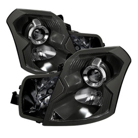 xTune Cadillac Cts 03-07 Crystal Headlights Halogen Model Only OEM HD-JH-CCTS03-BK