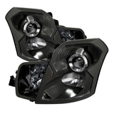 xTune Cadillac Cts 03-07 Crystal Headlights Halogen Model Only OEM HD-JH-CCTS03-BK