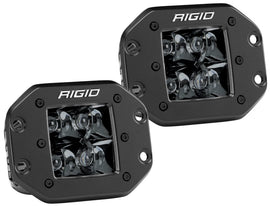 Rigid Industries D2 - Midnight Edition Flush Mount Spot Lights - Underdog Motorsports