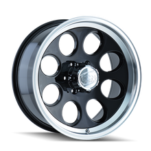 Load image into Gallery viewer, ION Type 171 17x9 / 8x170 BP / 0mm Offset / 130.8mm Hub Black/Machined Wheel