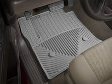 Load image into Gallery viewer, WeatherTech 17+ Ford F-250 / F-350 / F-450 / F-550 Crew Cab Rear Rubber Mats - Grey