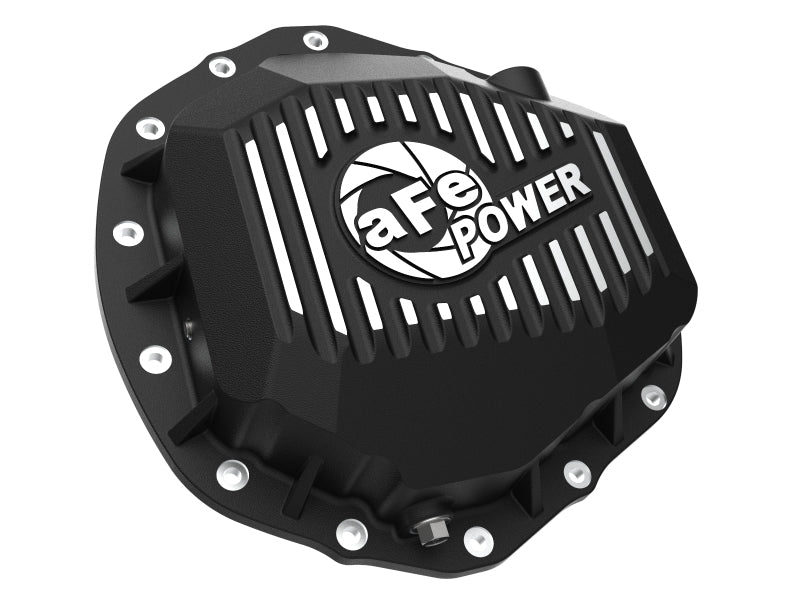 aFe Street Series Rear Differential Cover Black w/ Machined Fins 19-20 Ram 2500/3500