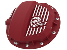 Load image into Gallery viewer, aFe Pro Series GMCH 9.5 Rear Diff Cover Red w/ Machined Fins 19-20 GM Silverado/Sierra 1500