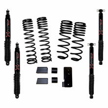 Load image into Gallery viewer, Skyjacker 2007-2018 Jeep Wrangler JK 2 Door 4WD Long Travel 2in-2.5in Lift Kit w/Black Max Shocks