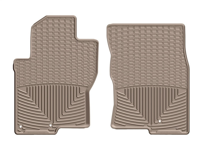 WeatherTech 2008 Nissan Frontier Front Rubber Mats - Tan