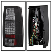 Load image into Gallery viewer, Spyder Chevy Suburban/GMC Yukon/Yukon Denali 07-14 LED Tail Lights Blk ALT-YD-CSUB07-LED-BK