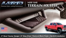 Load image into Gallery viewer, Lund 15-17 Chevy Colorado Crew Cab Terrain HX Step Nerf Bars - Black