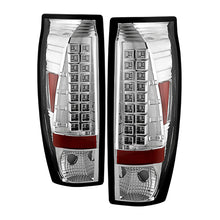 Load image into Gallery viewer, Spyder Chevy Avalanche 02-06 LED Tail Lights Chrome ALT-YD-CAV02-LED-C