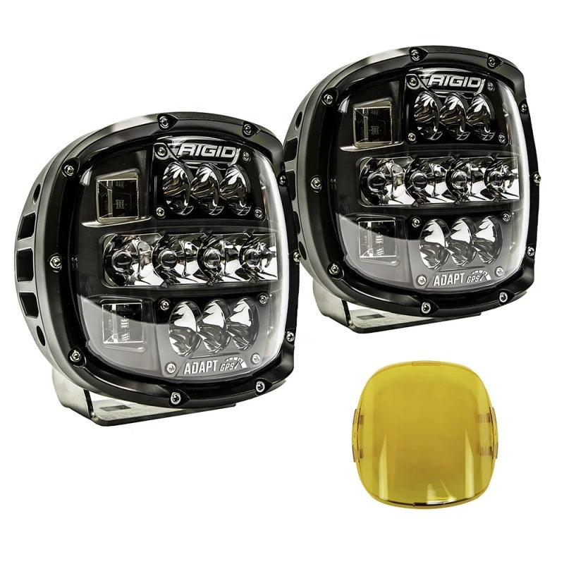 Rigid Industries Single Light Cover for Adapt XP - Black - Underdog Motorsports