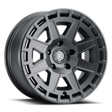 Load image into Gallery viewer, ICON Compass 17x8.5 6x5.5 0mm Offset 4.75in BS Satin Black Wheel