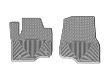 Load image into Gallery viewer, WeatherTech 2017+ Ford F-250/F-350/F-450/F550 (Crew Cab &amp; SuperCab) Front Rubber Mats - Grey