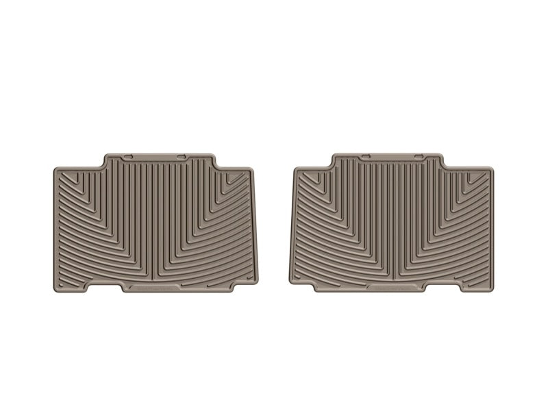 WeatherTech 13+ Toyota RAV4 Rear Rubber Mats - Tan