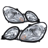 xTune Lexus GS300/GS400/GS430 98-05 Halogen Only Crystal Headlights Chrome HD-JH-LGS98-C