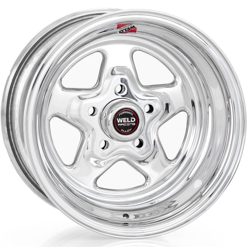 Weld ProStar 15x12 / 5x4.75 BP / 4.5in. BS Polished Wheel - Non-Beadlock