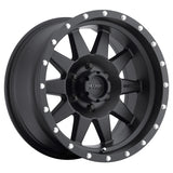 Method MR301 The Standard 17x8.5 +25mm Offset 6x5.5 108mm CB Matte Black Wheel