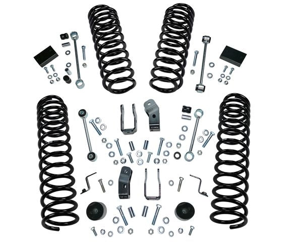 18-19 Jeep Wrangler JL 2 Door 2.5in Dual Rate Coil Lift Kit - Incl Rubicon w/ Fox Shocks