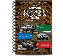 Load image into Gallery viewer, GUIDE TO ARIZONA BACKROADS &amp; 4-WHEEL-DRIVE TRAILS