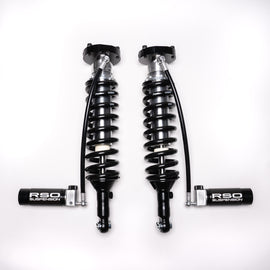 2.5 Adjustable Remote Reservoir Coilover Shocks Front 0-3in Lift Remote ACR