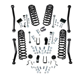 18-19 Jeep Wrangler JL Unlimited 4in Dual Rate Coil Lift Kit- Incl Rubicon w/ Shock Extensions